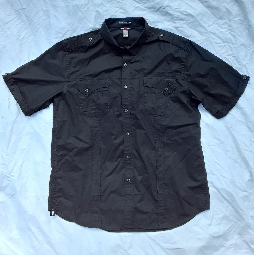 Artful Dodger black button down